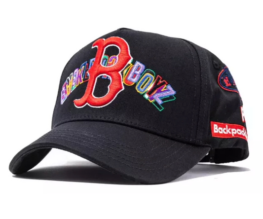 Gorra Gallo Fino X Backpack Boyz Boston Negro Original