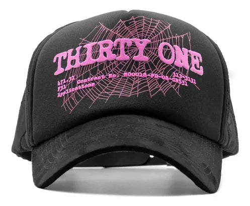 Gorra 31 Hats Spider Rich Kids Telaraña Original Negro
