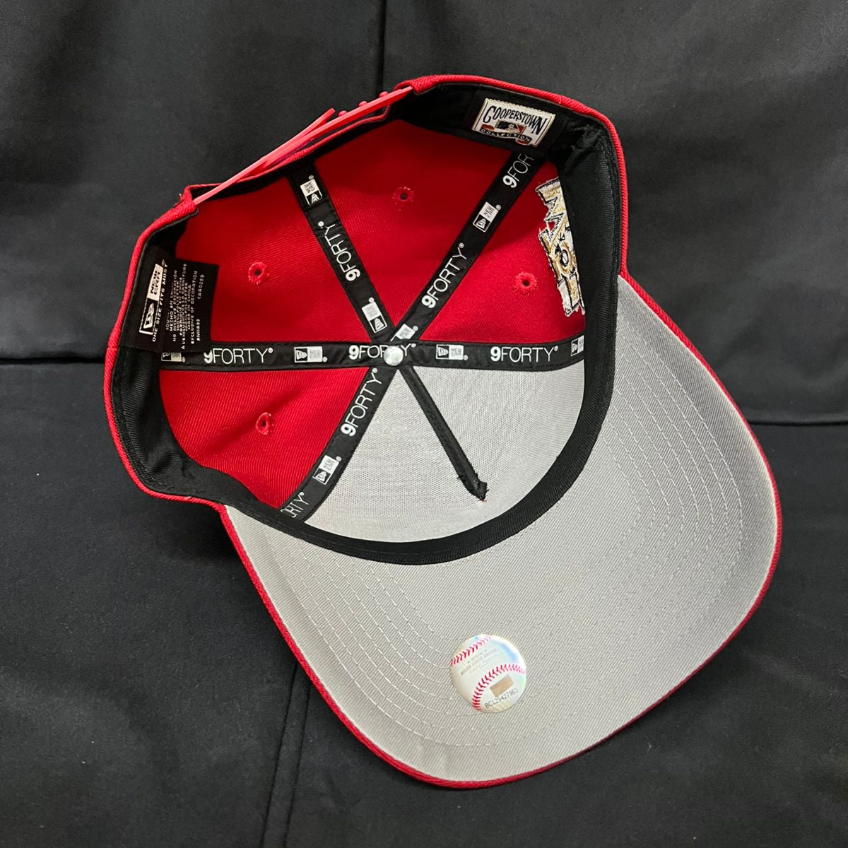 NY LA LOGO BLANCO ROJA NEW ERA