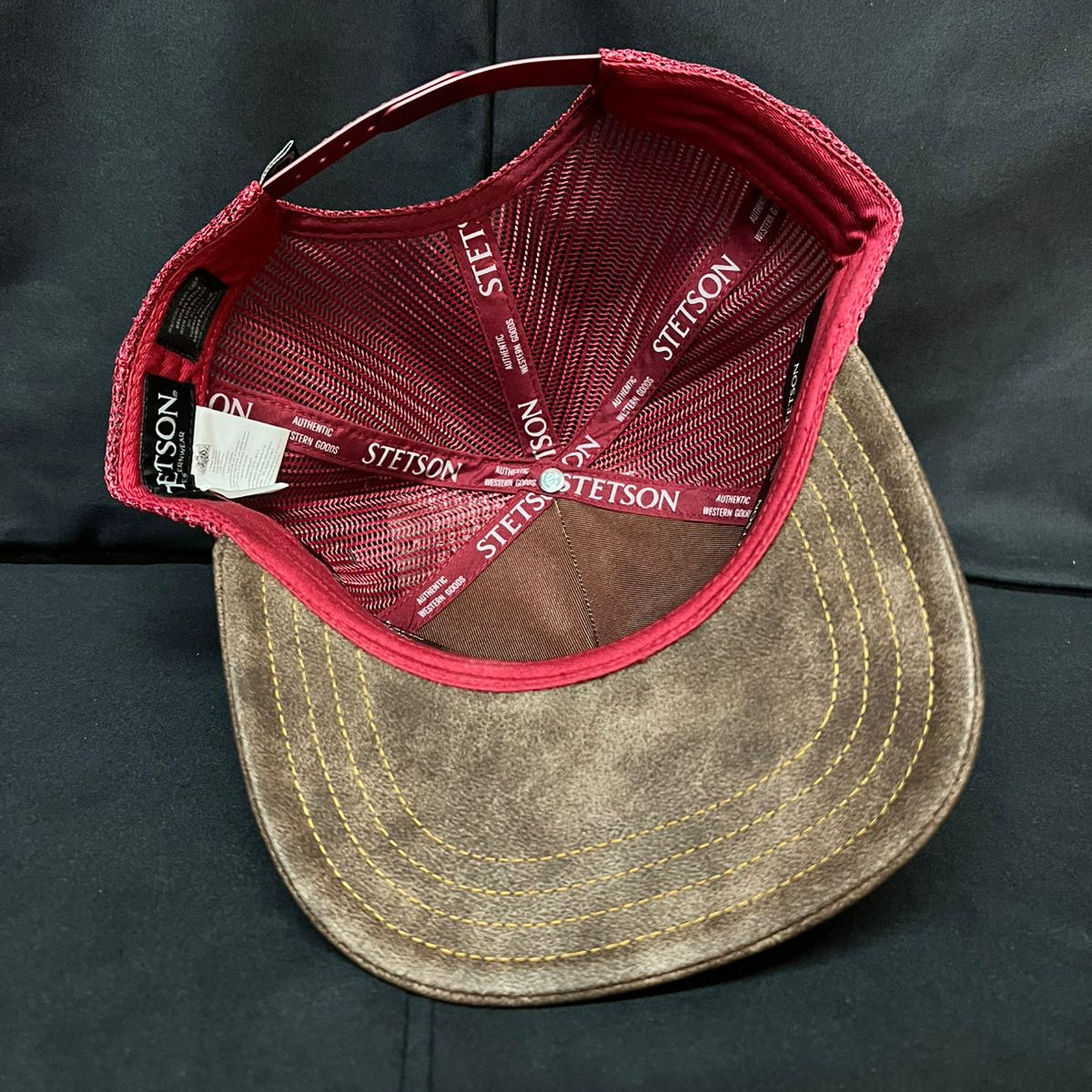 STETSON JINETE VISERA PIEL CAFE Y VINO RANCH AND CORRAL