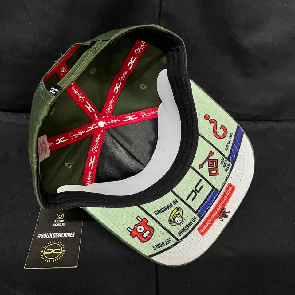 GAMA ALTA VERDE PLANA JC HATS