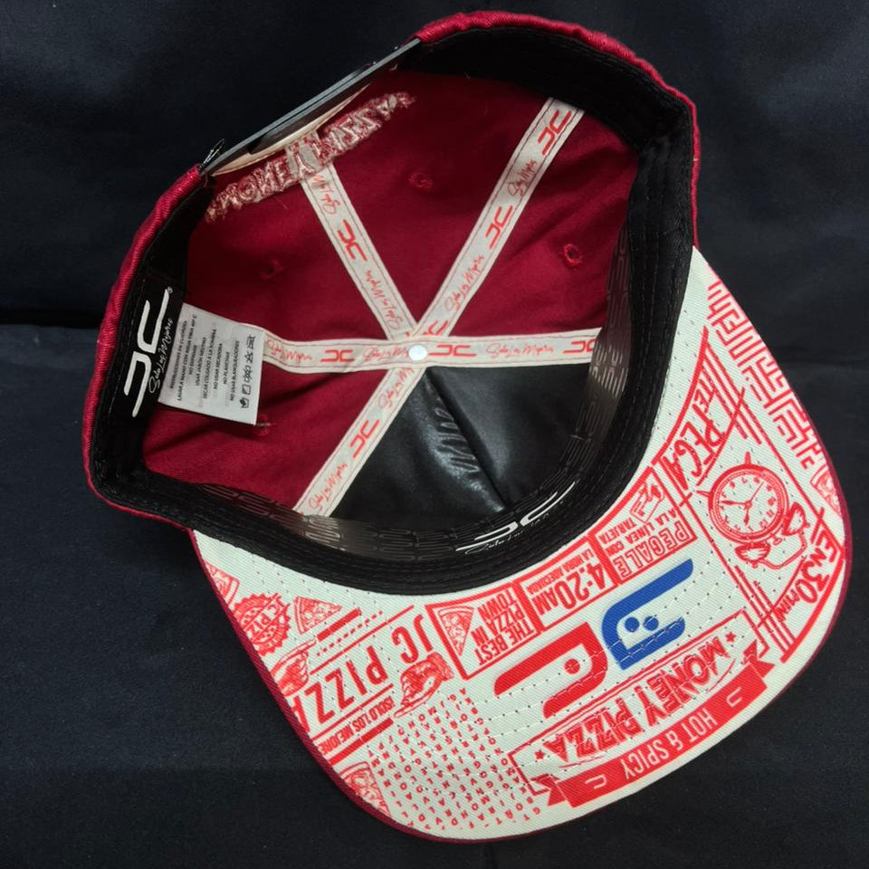 PIZZA MONEY ROJA PLANA JC HATS