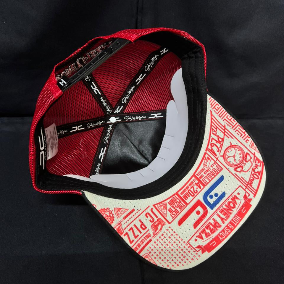 PIZZA MONEY NEGRO CURVA JC HATS