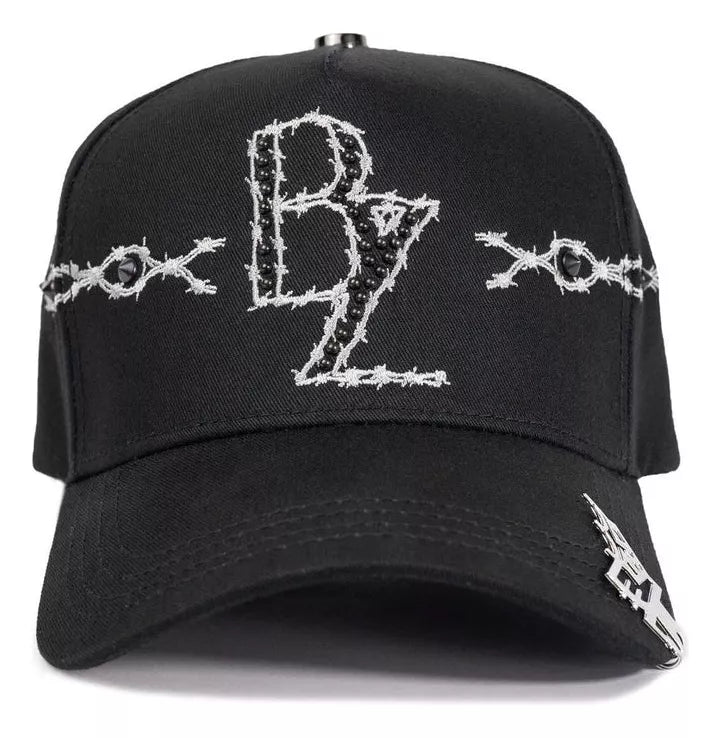 Gorra Barbas Hats X Baez Caps Bz Púas Negra Origina