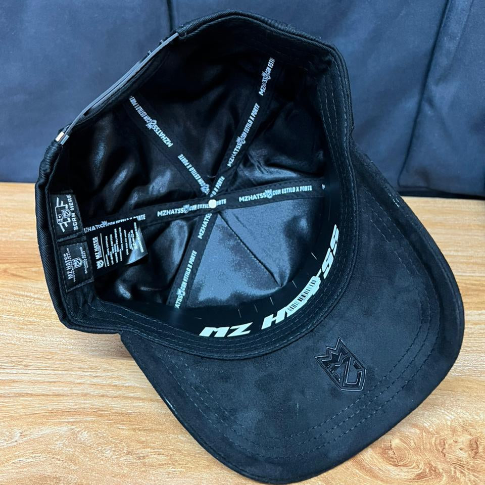 THE WORLD IS YOURS BLACK MZ HATS