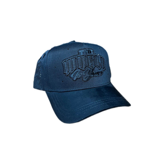 THE WORLD IS YOURS BLACK MZ HATS