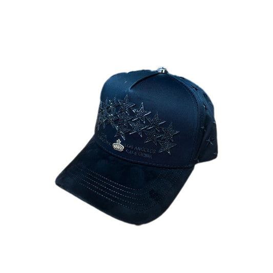 LOS ANGELES TOTAL BLACK STAR HATS