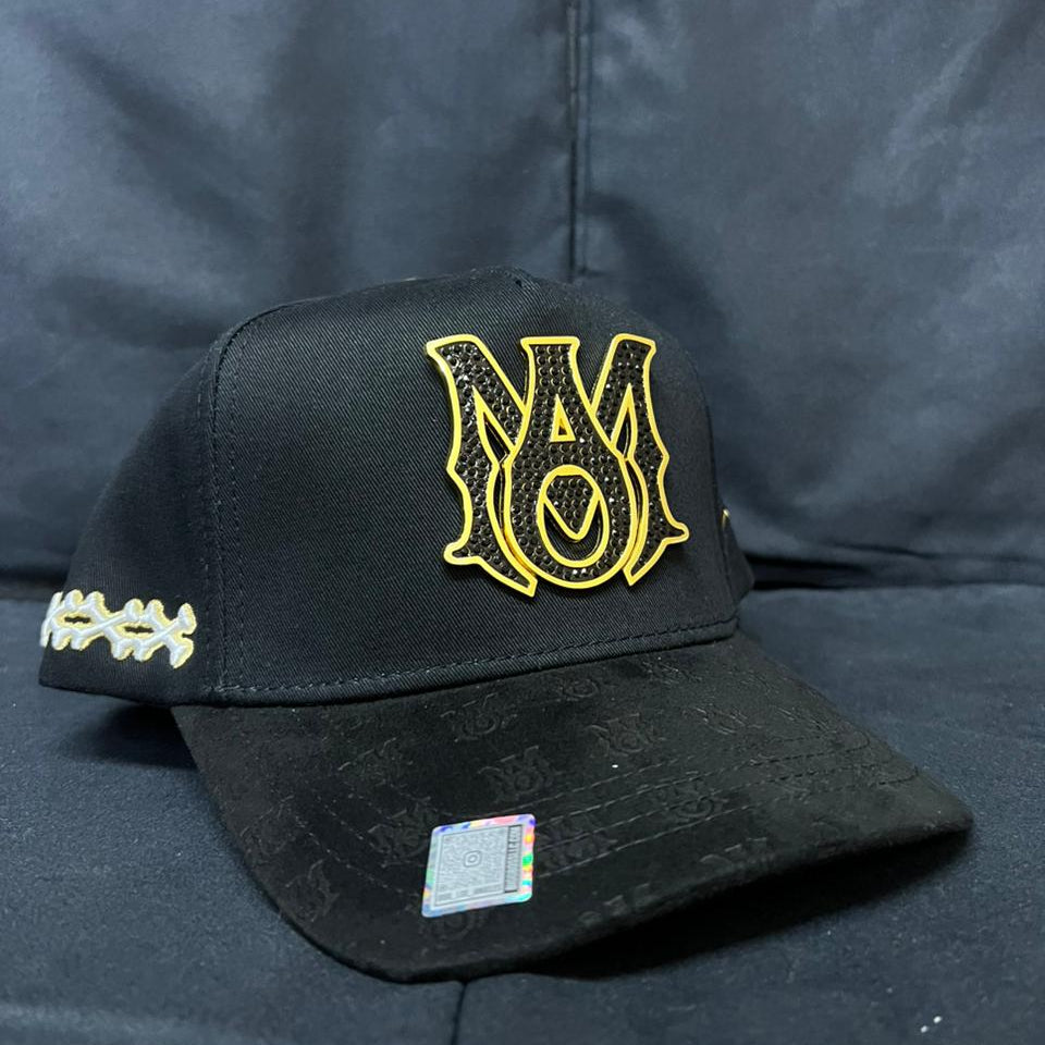 AMIRI NEGRO DORADO BIGG BOSS