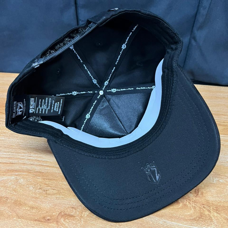 NY YANKEES TOTAL BLACK MZ HATS
