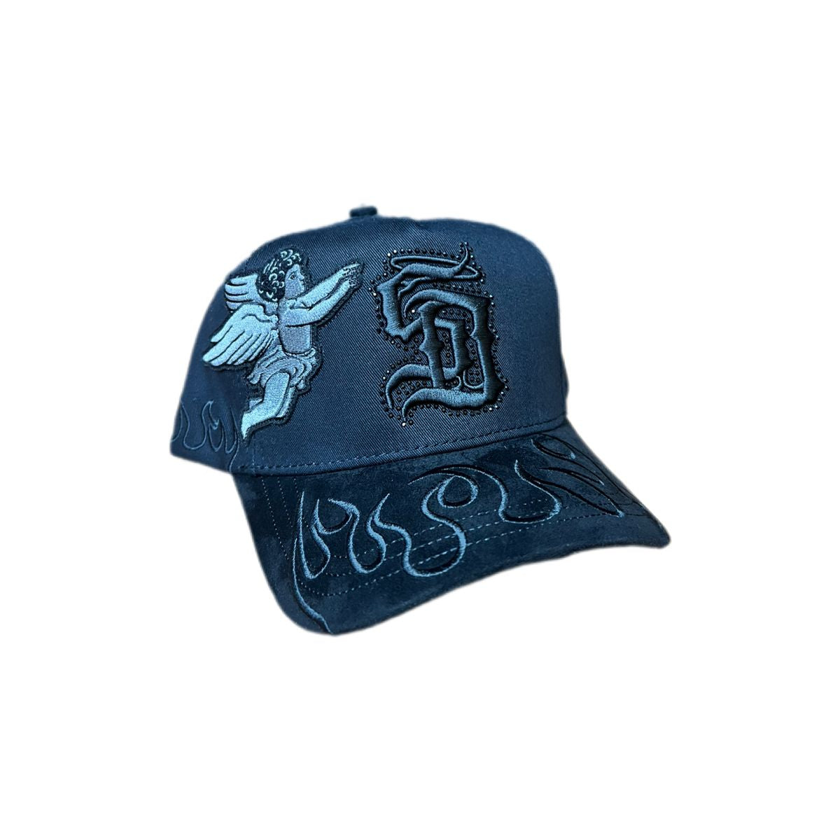 SD LLAMAS Y ANGEL BLACK MZ HATS