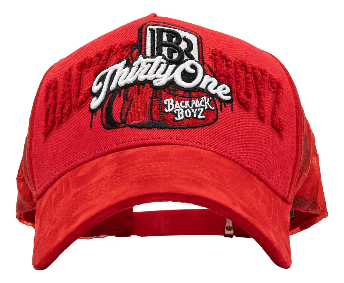 31 HAST X BACKPACKBOYZ LA MOCHILA ROJA