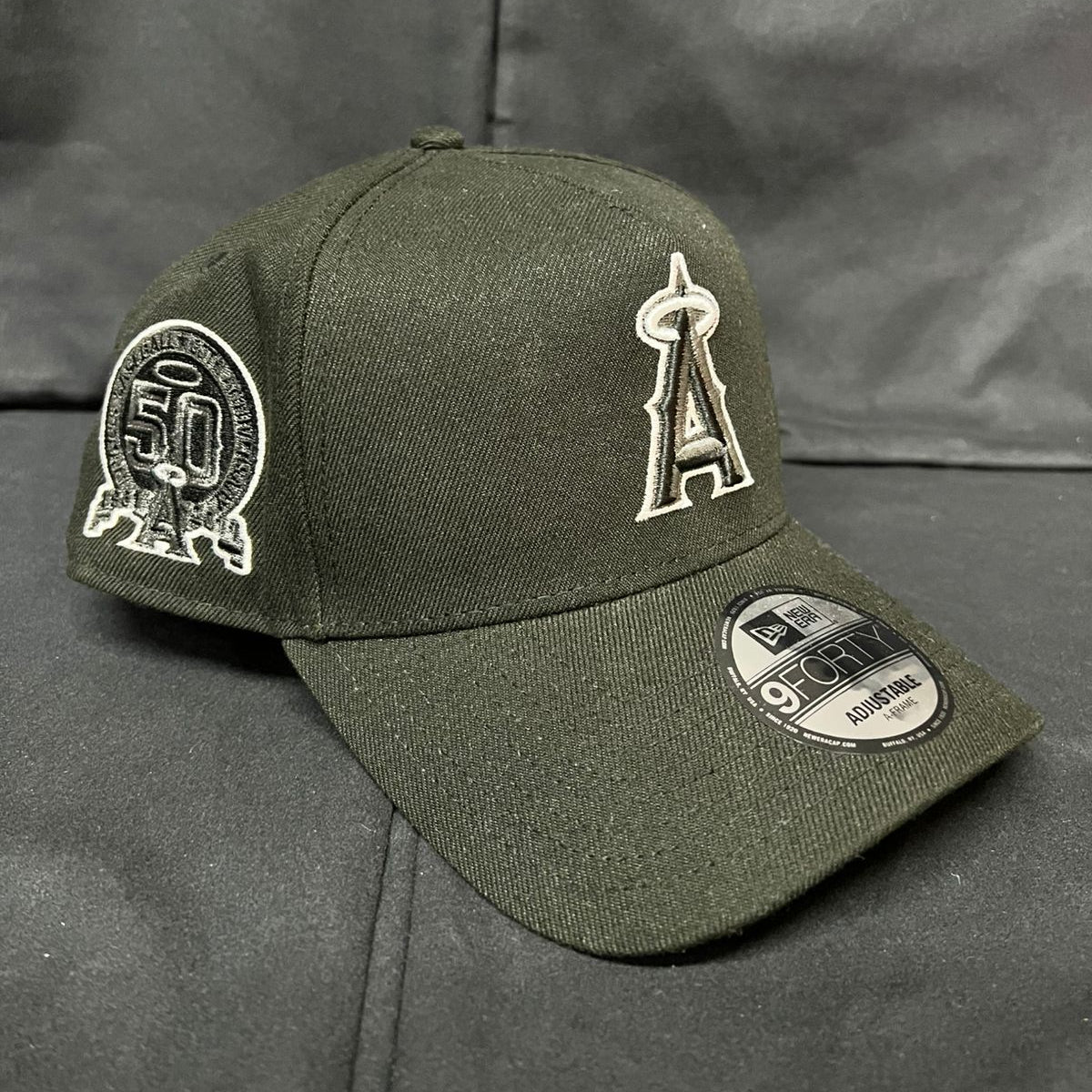 ANAHEIM ANGELS LOGO PLATEADO NEW ERA