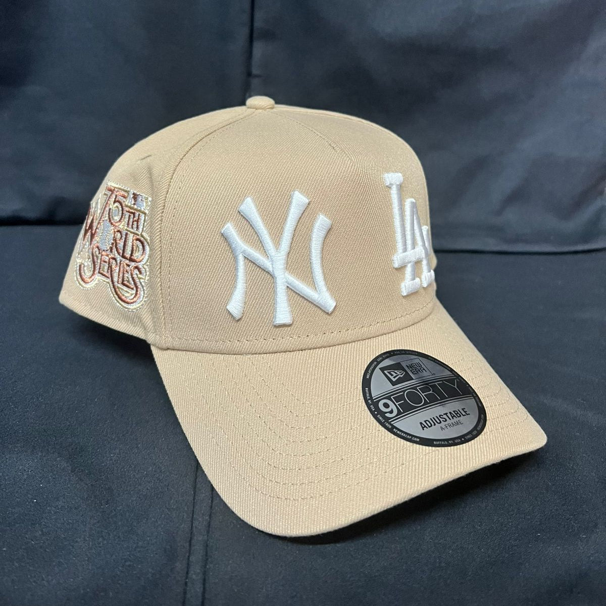 LA NY LOGO BLANCO BEIGE NEW ERA