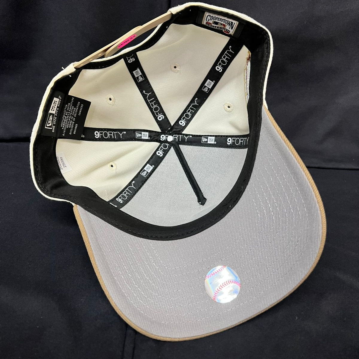SOX LOGO AZUL BEIGE NEW ERA