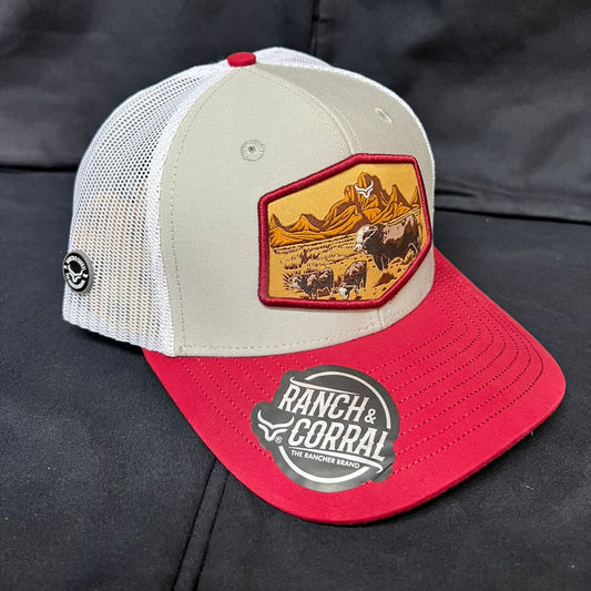 DESIERTO GANADO ROJA Y GRIS RANCH AND CORRAL