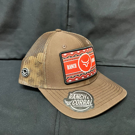 BORDADO LOGO ROJO  CAFE RANCH AND CORRAL