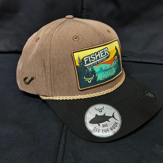 FISHER CAFE Y NEGRO REPELENTE AL AGUA  RANCH AND CORRAL