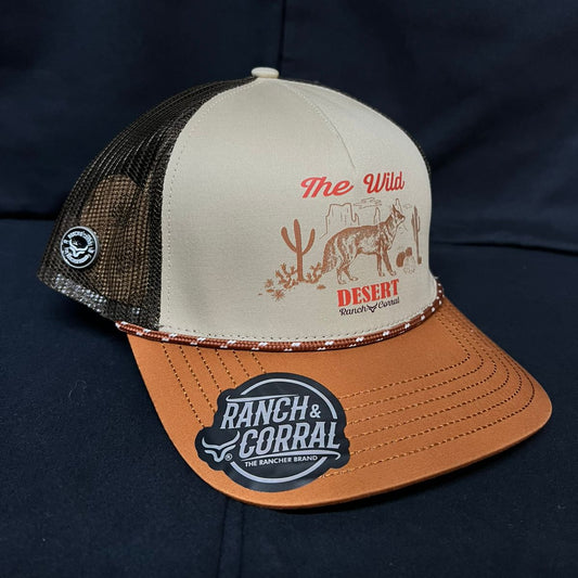 DESIERTO COYOTE NARANJA Y BEIGE RANCH AND CORRAL