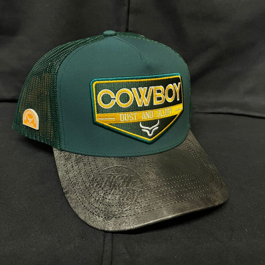 COWBOY VERDE VISERA VINIPIEL RANCH AND CORRAL