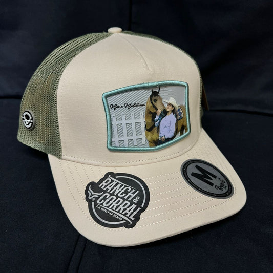 MARIA MALIBRAN BEIGE RANCH AND CORRAL