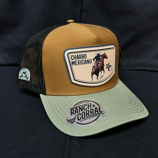 CUCO RAYA CHARRO VERDE Y MARRON RANCH AND CORRAL