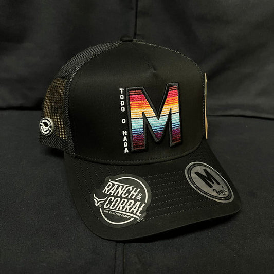 MARIA MALIBRAN NEGRA M BORDADO RANCH AND CORRAL