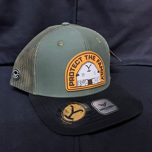 YELLOWSTONE GRANERO VERDE Y NEGRO RANCH AND CORRAL