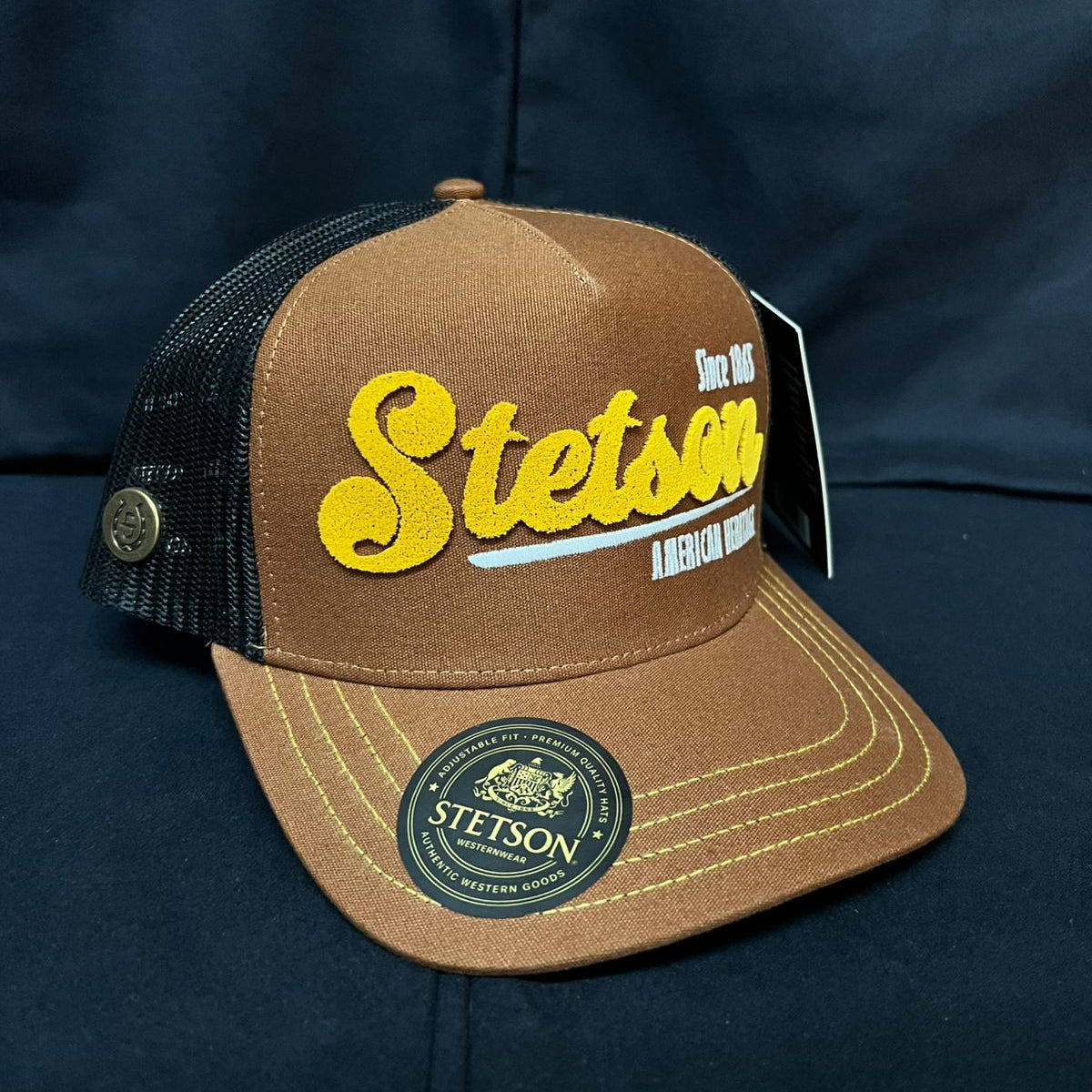 STETSON LETRAS RELIEVE CAFE RANCH AND CORRAL