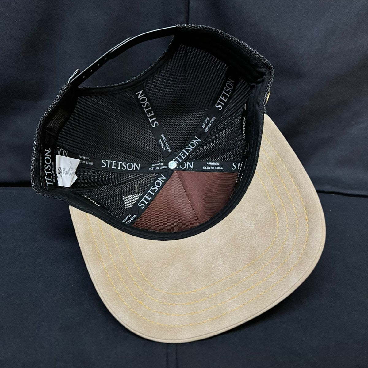 STETSON VISERA PIEL CAFE Y BEIGE RANCH AND CORRAL