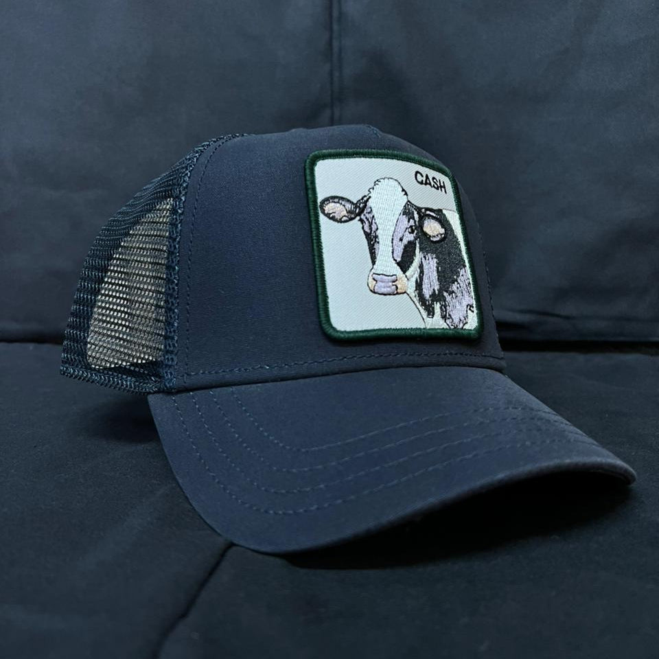 CASH VACA AZUL MARINO