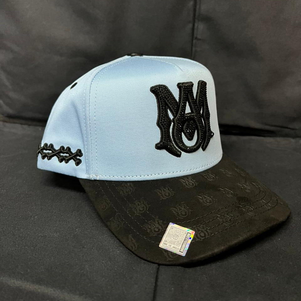 AMIRI AZUL CON NEGRO BIGG BOSS