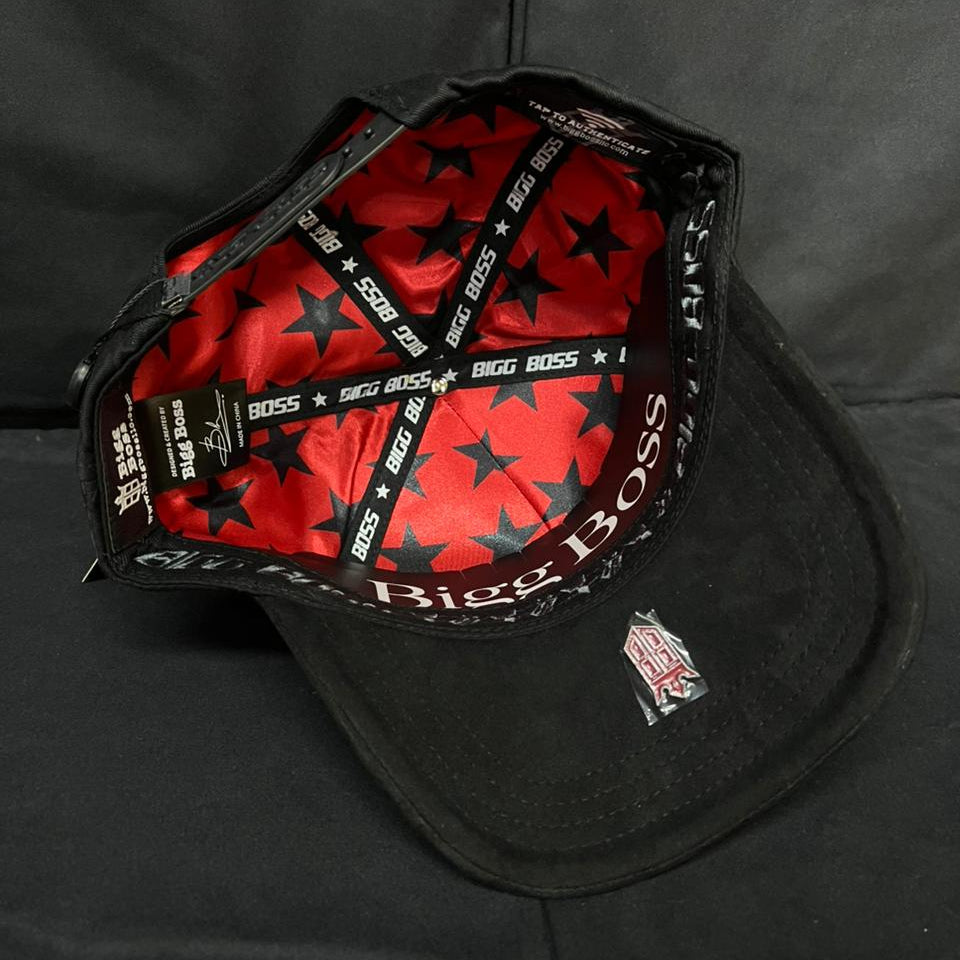 AMIRI PLACA ROJO CON NEGRO BIGG BOSS