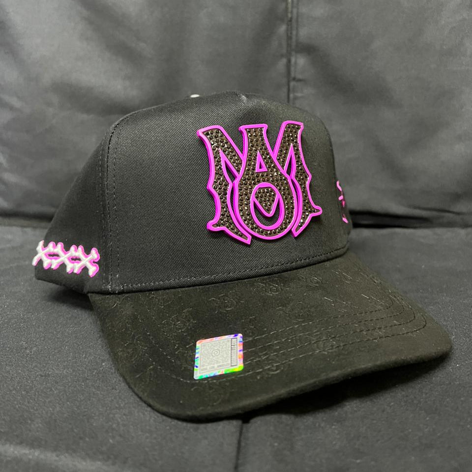 AMIRI PLACA ROSA CON NEGRO BIGG BOSS