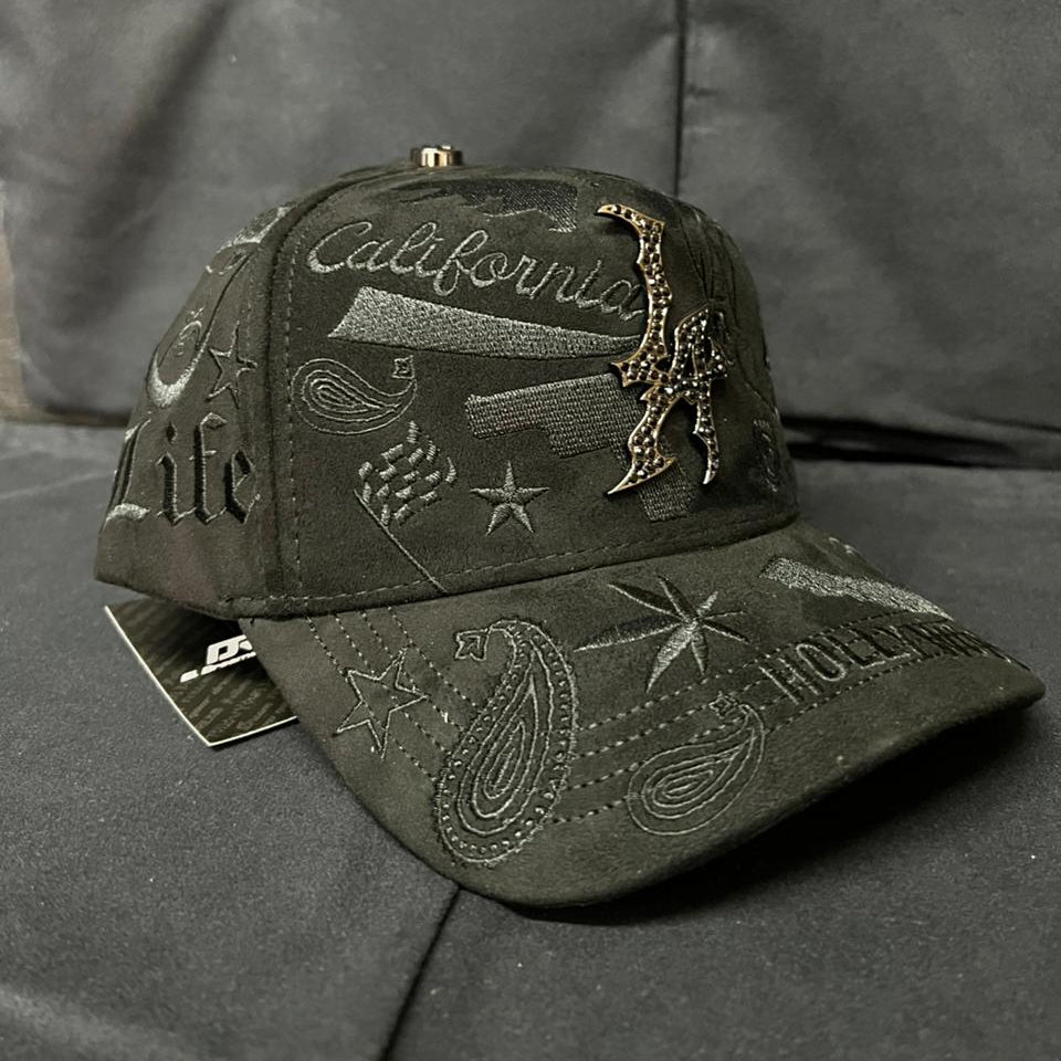 LA PLACA TOTAL BLACK EL DREAMER HATS