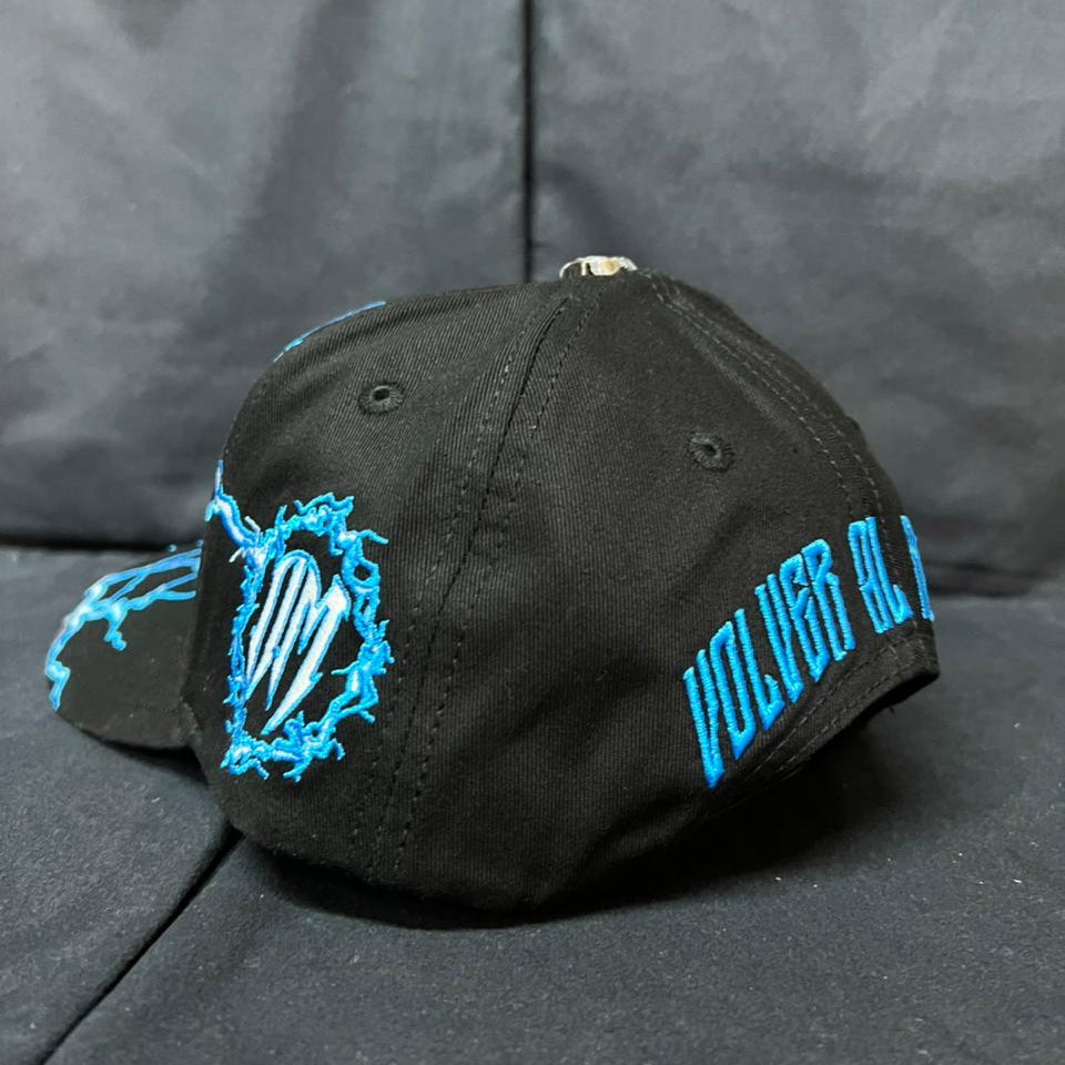 VOLVER AL FUTURO NEGRO CON AZUL BAEZ CAPS