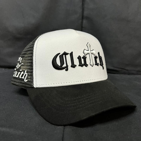 CLUTCH CRUZ BLANCO Y NEGRO RUDE AWAKENINGS