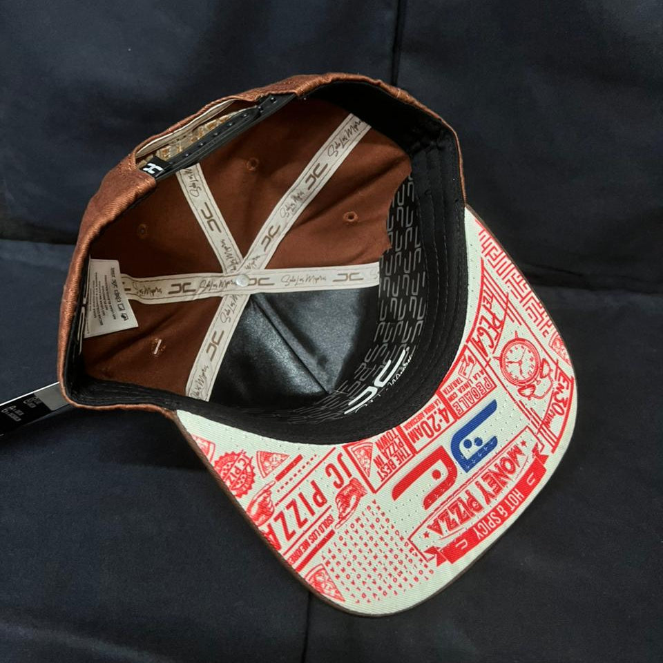 MONEY PIZZA PLANA MARRÓN JC HATS