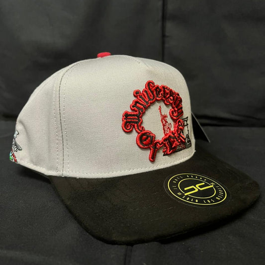 UNIVERSITY OF LIFE PLANA GRIS JC HATS