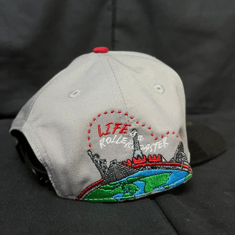 UNIVERSITY OF LIFE PLANA GRIS JC HATS