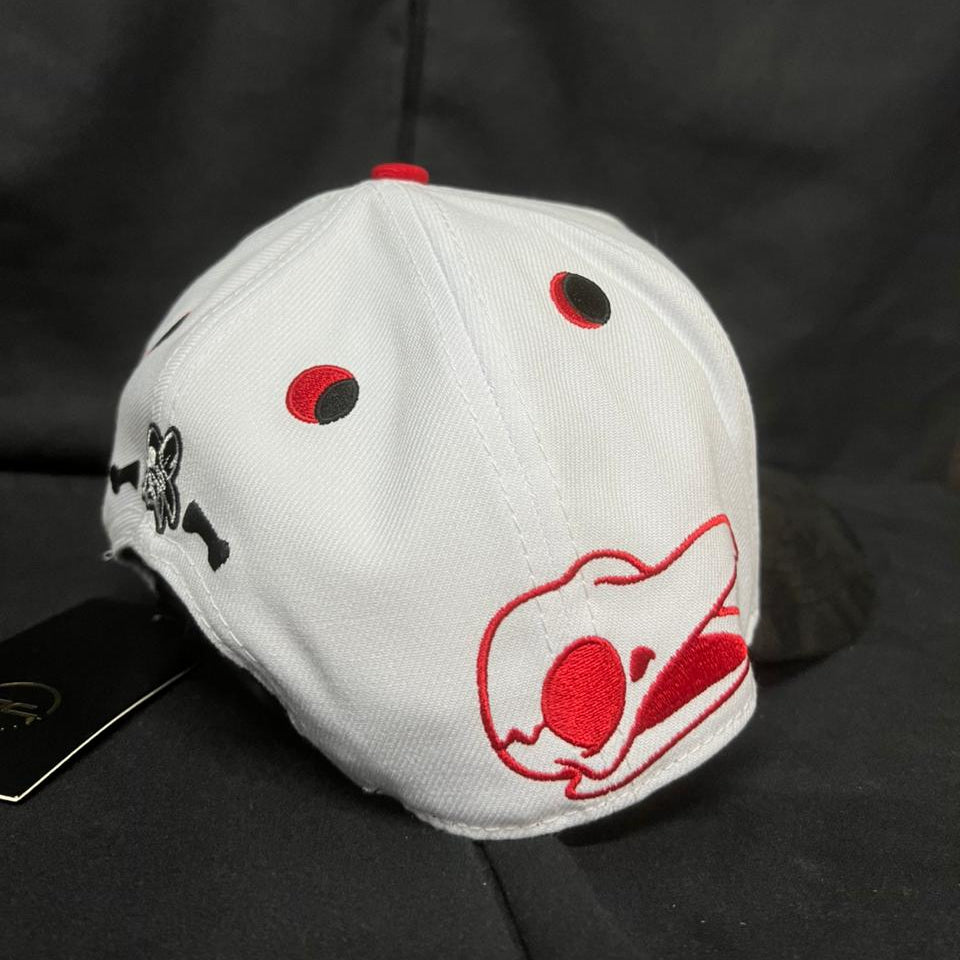 BLACK BONES CURVA JC HATS