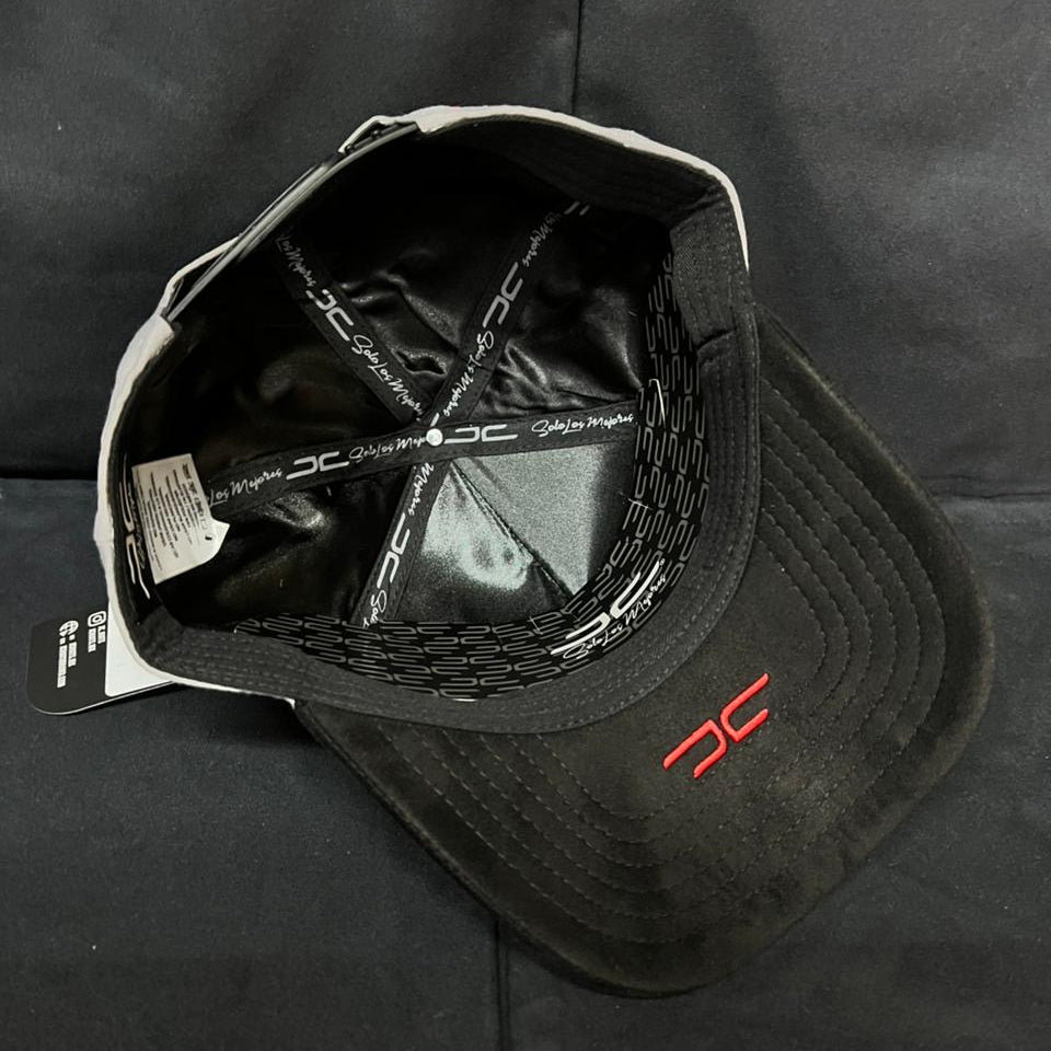 UNIVERSITY OF LIFE GRIS CURVA JC HATS