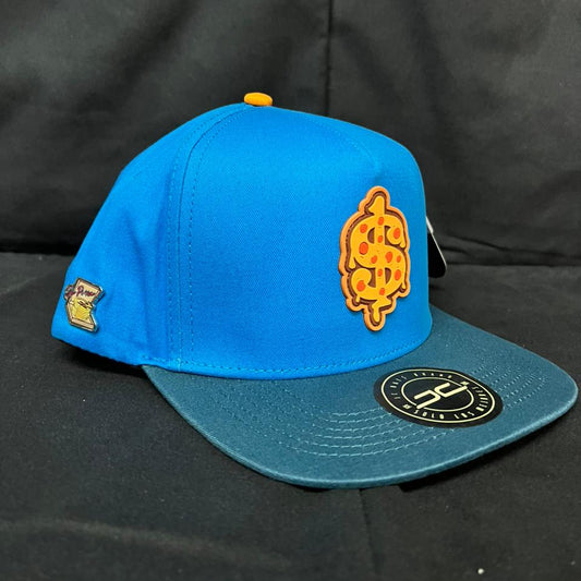 PIZZA MONEY AZUL PLANA JC HATS