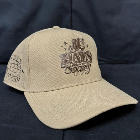 SOCIETY BEIGE CURVA JC HATS