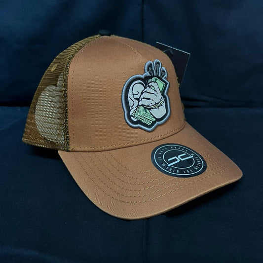 HI MONEY! MARRÓN CURVA JC HATS