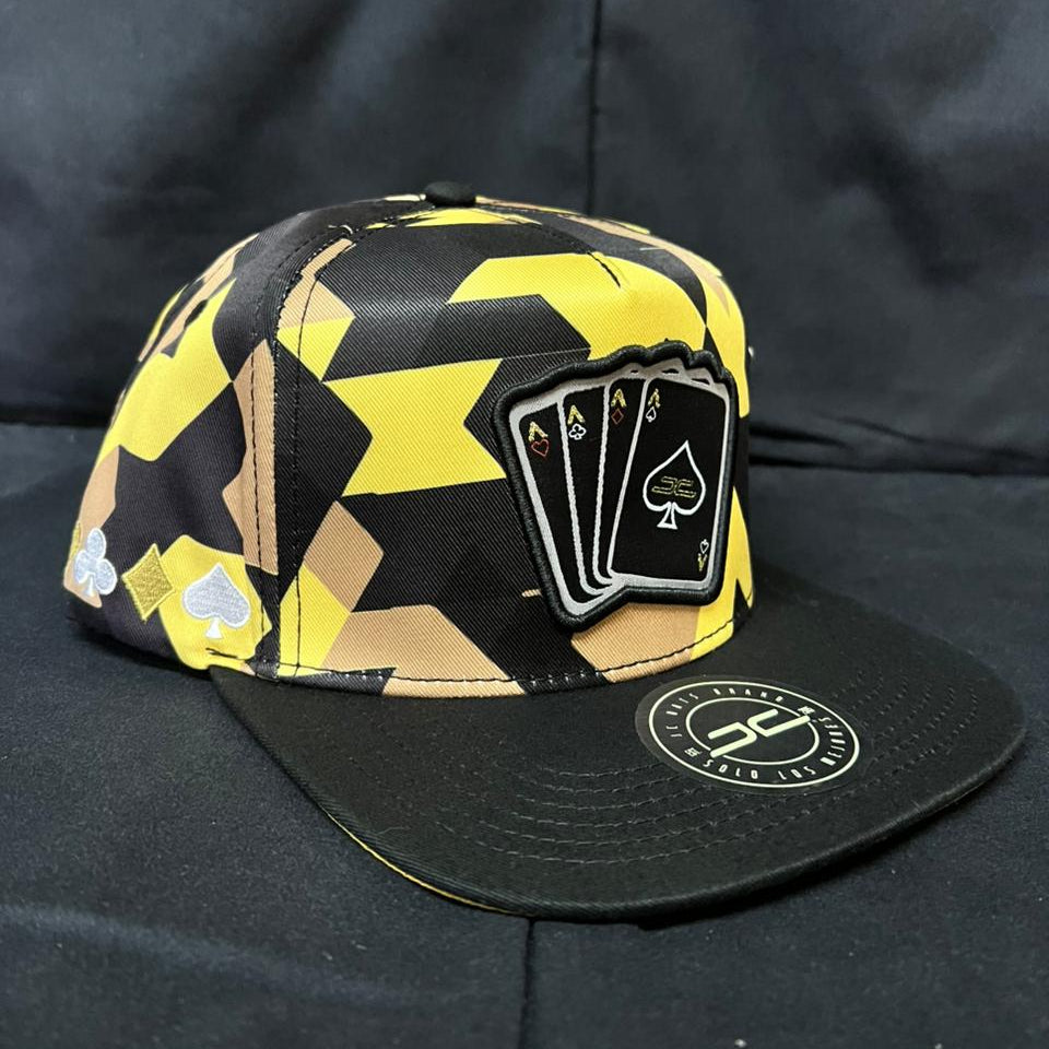 POKER CAMUFLAJE PLANA JC HATS