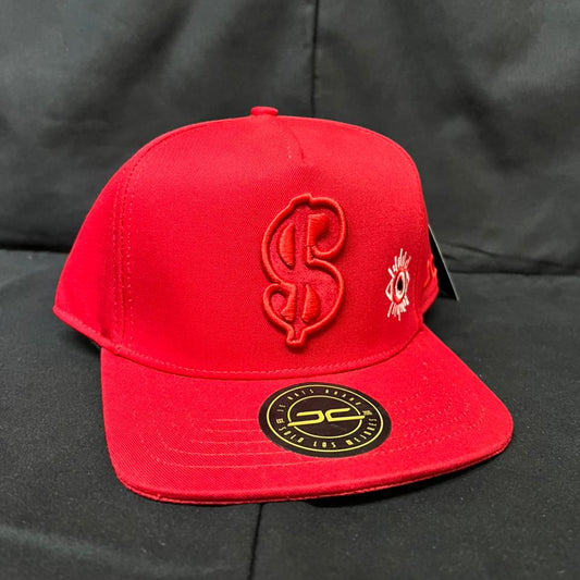 CASH MONEY ROJO JC HATS