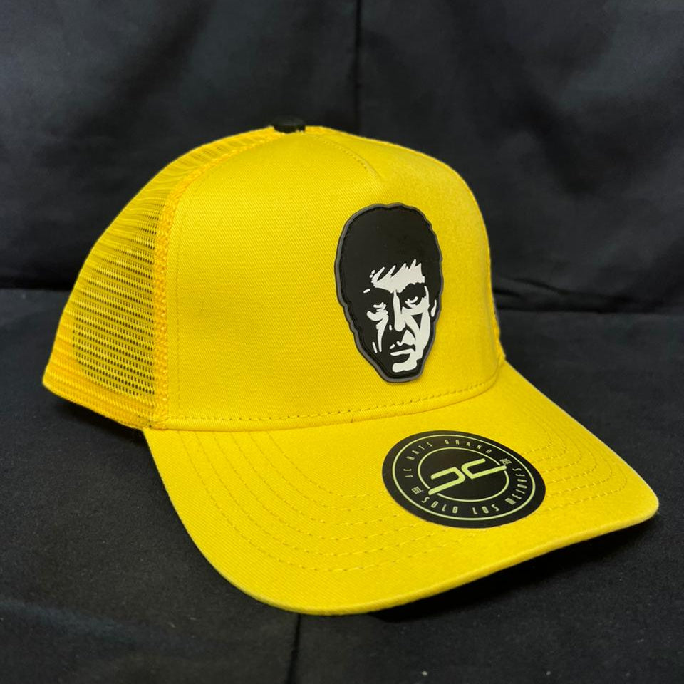 TONY MONTANA AMARILLO CURVA J HATS