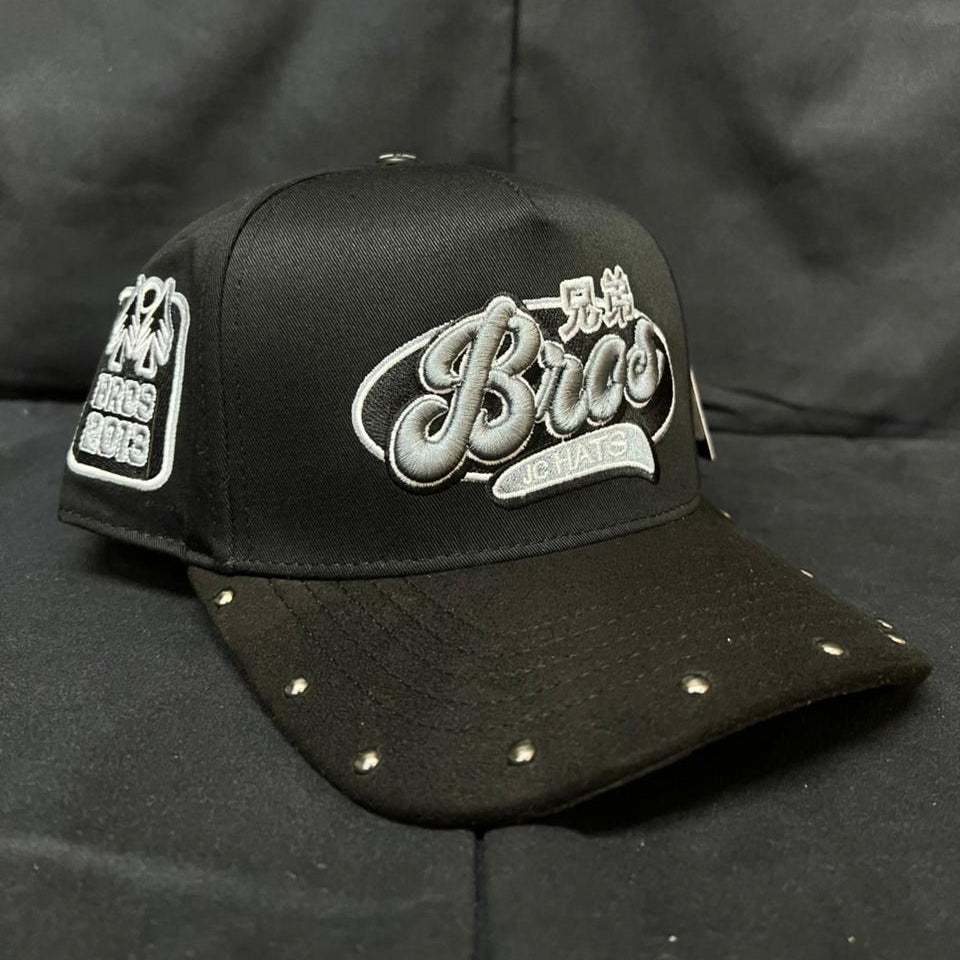 BROS NEGRO CURVA JC HATS