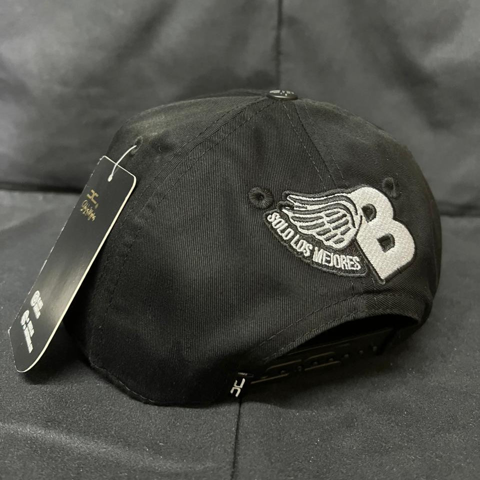 BROS NEGRO CURVA JC HATS