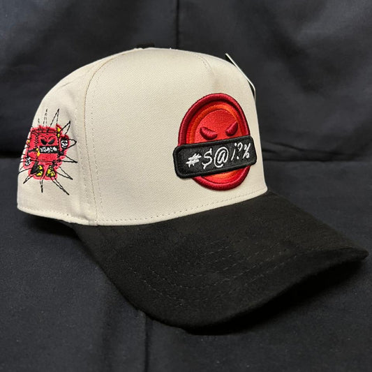 ANGRY BEIGE CURVA JC HATS